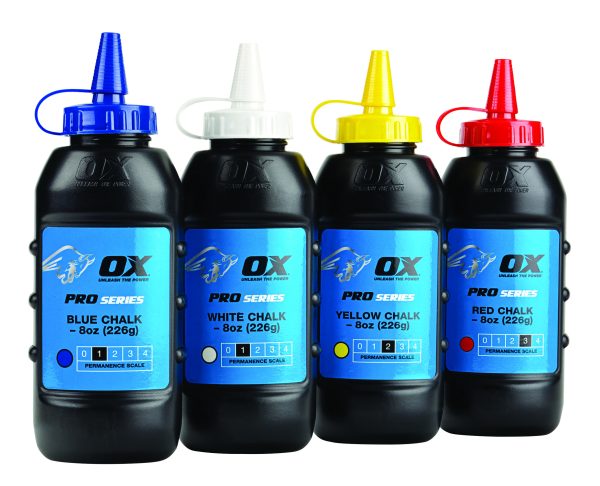 Ox Pro Chalk Powder 8Oz / 226G - Red