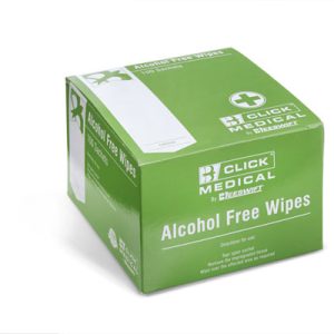Alcohol Free Wipes (pack of 100)
