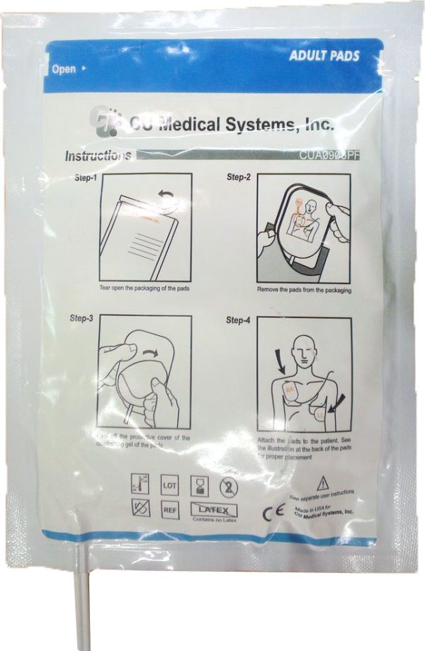 NF 1200 Adult Electrode Defib Pads (1 PAIR) - CM0486