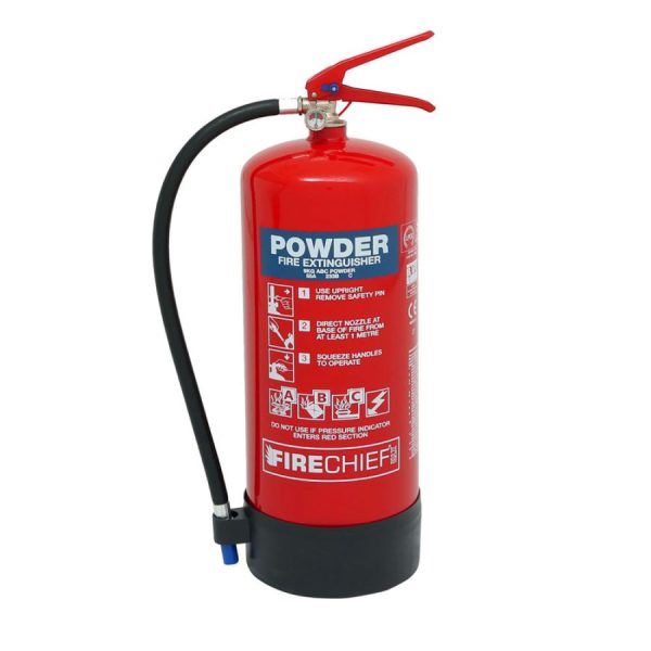 Firechief XTR 9kg Powder Fire Extinguisher (FXP9) - Image 2