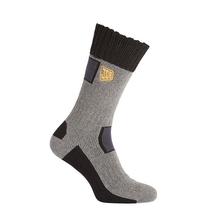 thumbnail image 2 of JCB Pro Rigger Boot Socks - Grey 2 of 11