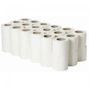 White Toilet Roll 2 Ply (40 PK)