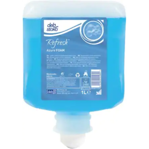 Deb Hand Soap Refill Foam Perfumed Blue AZU1L 1 L