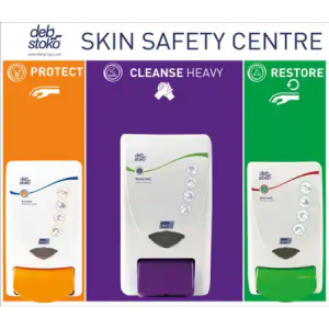 Deb Skin Care Dispenser Center 3 Step Multicolour