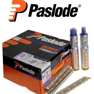 Paslode PPN 2500pk Genuine Twist Nails and 2 Gas Refills