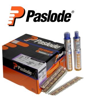 Paslode PPN 2500pk Genuine Twist Nails and 2 Gas Refills