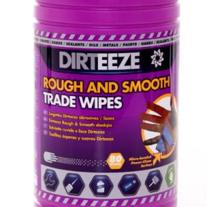 DIRTEEZE ROUGH AND SMOOTH WIPES (TUB OF 80)