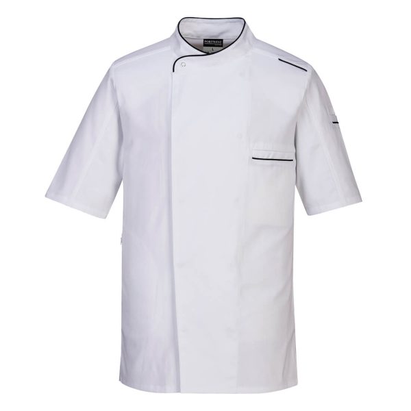 Surrey Chefs Jacket S/S  C735 - Image 3