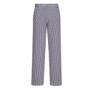 Barnet Chefs Trousers Blue Check
