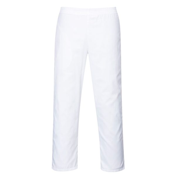 2208 - Bakers Trousers White - Image 2