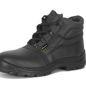 D-Ring Black Chukka Safety Boots