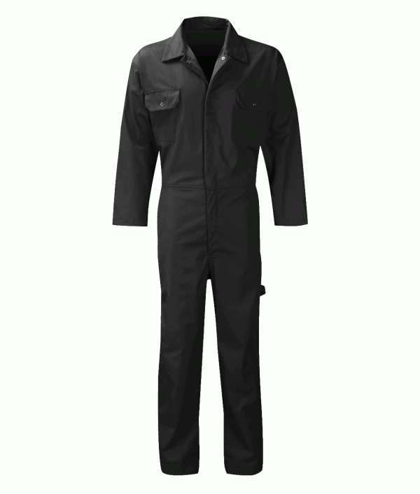 Stud Front Coverall