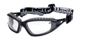 Bolle Tracker Platinum Clear Lens Safety Glasses