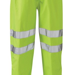 Hydra Flame Hi Vis Hydra Matrix Fuji EN471 FR Anti Static Over Trousers