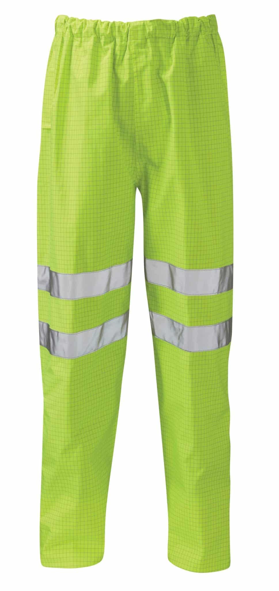 Hydra Flame Hi Vis Hydra Matrix Fuji EN471 FR Anti Static Over Trousers