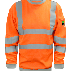 Theorem FR ARC Hi Vis Orange Sweatshirt