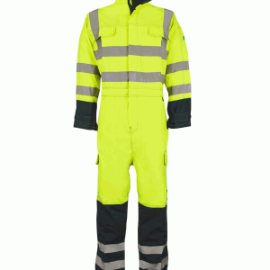 Hydra Flame FR ARC Two Tone Yellow/Navy Coverall (Oxygen)