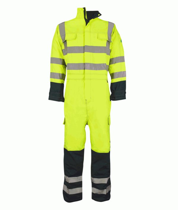 Hydra Flame FR ARC Two Tone Yellow/Navy Coverall (Oxygen)