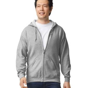 Gildan Heavy Blend Zipped Hooded Sweatshirt (GD058)