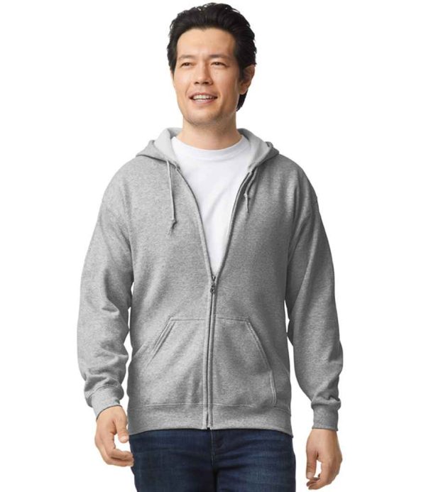 Gildan Heavy Blend Zipped Hooded Sweatshirt (GD058)