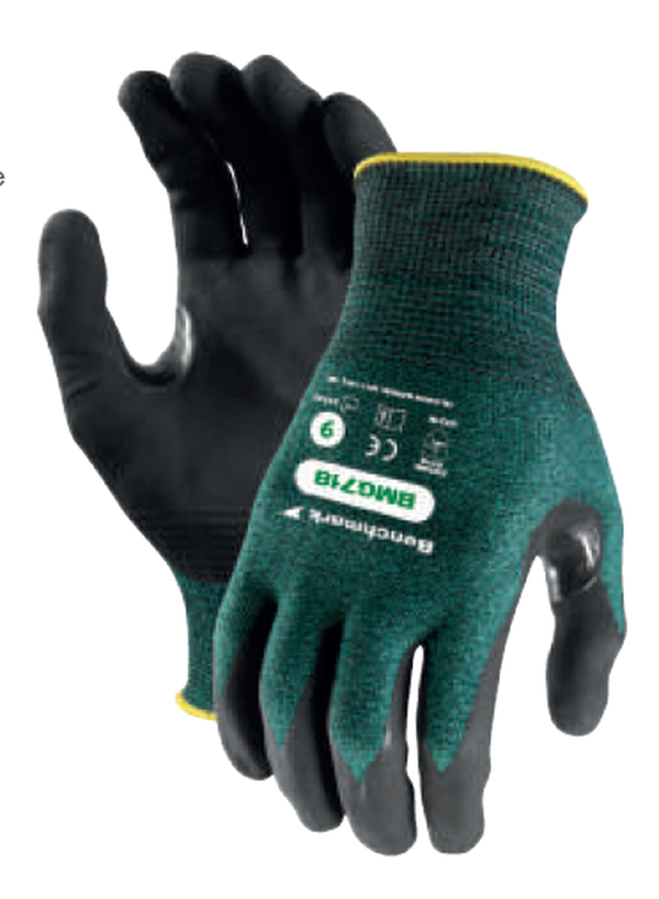 BMG718 Cut B HPPE Glass/Nitrile Foam Glove (Pack of 10)
