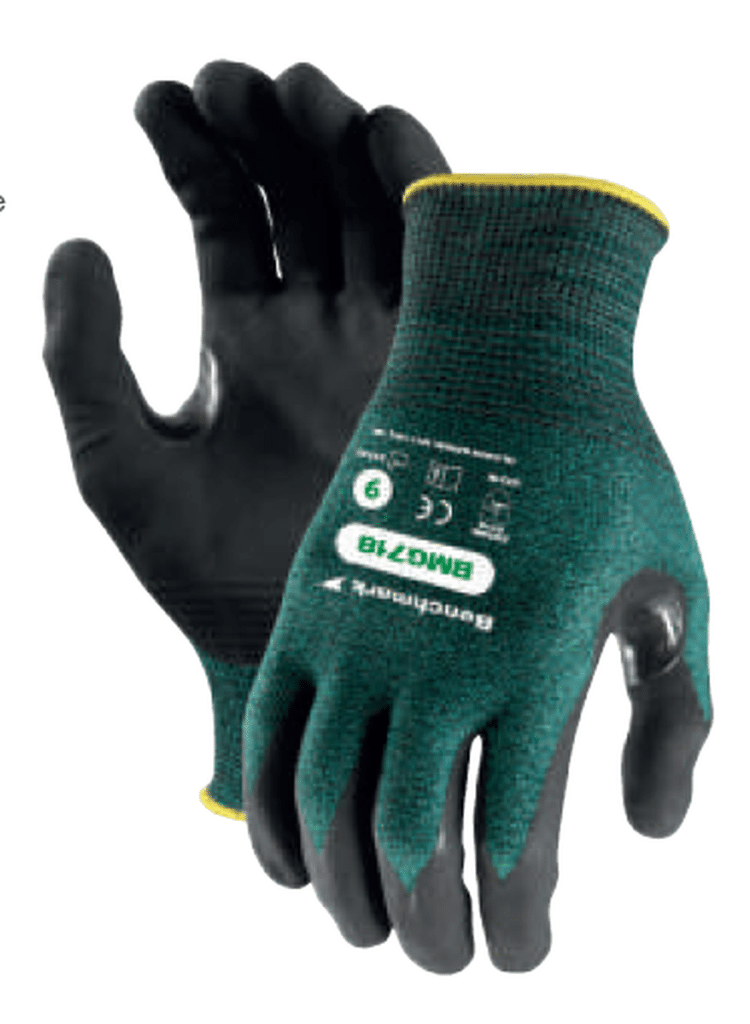 BMG718 Cut B HPPE Glass/Nitrile Foam Glove (Pack of 10)