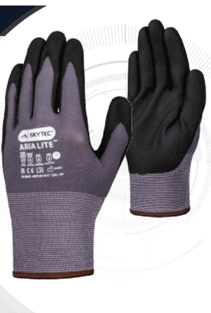 Skytec Aria Lite Nitrile Foam Palm Gloves (10 Pack)