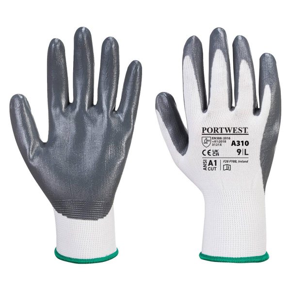 A310 - Flexo Grip Nitrile Glove (Pack 12)