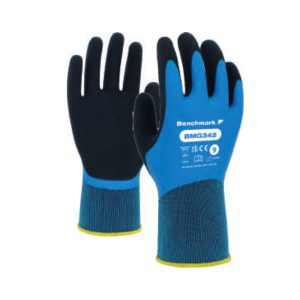 BMG342 Multi Purpose Water Repellent Latex Coated Glove (Pack of 10)