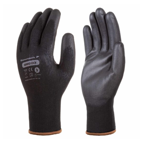 EMG133 Multi Purpose Polyester/PU Glove (Pack of 10)