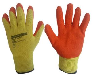 Orange/Yellow Grip Glove - 12 Pack