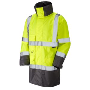 Leo Torridge Hi Vis Yellow Breathable Lightweight Anorak