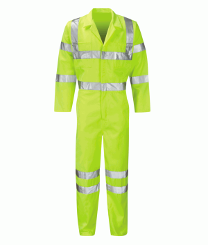 HI Vis Yellow Coverall (Sigma)