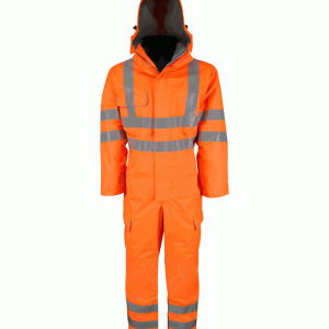 Junction Hi Vis Rail Spec Waterproof Breathable Coverall