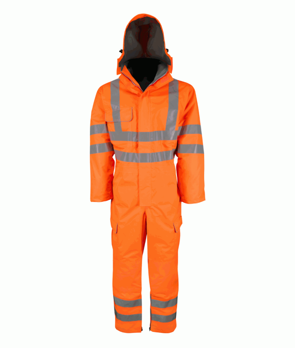 Junction Hi Vis Rail Spec Waterproof Breathable Coverall