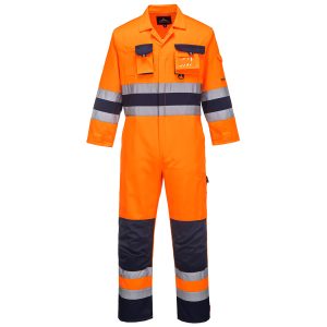 TX55 - Nantes Hi-Vis Contrast Work Coverall