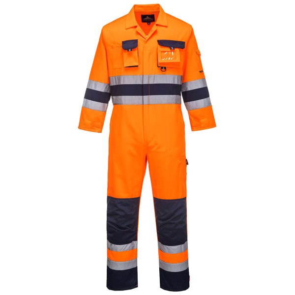 TX55 - Nantes Hi-Vis Contrast Work Coverall