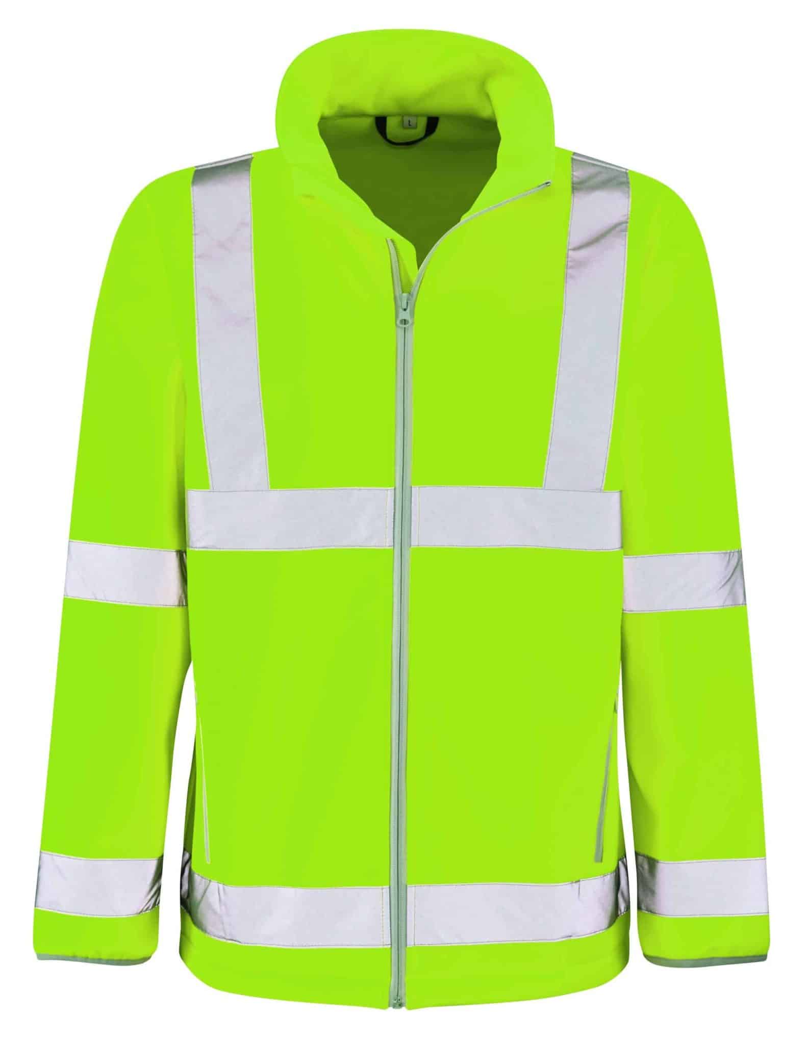 Hi Vis Marauder Yellow Softshell Jacket
