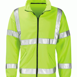 Hi Vis Crusader Fleece Jacket Yellow