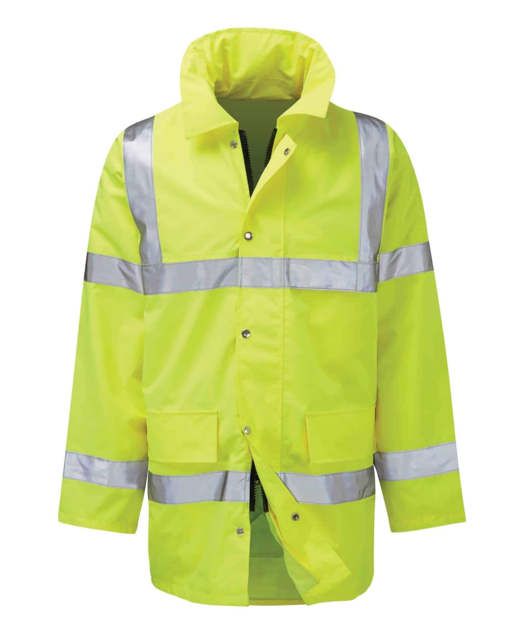 Hi Vis Geraint 3/4 Length Jacket