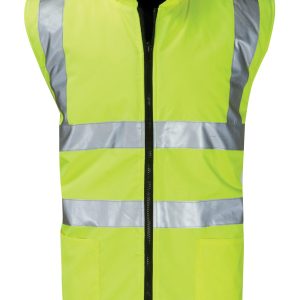 Hi Vis Reversible Fleece Lined Bodywarmer (S/Touch)