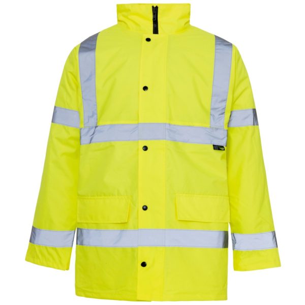 Hi Vis Yellow Standard Parka