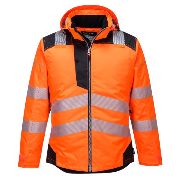 Portwest Hi-Vis Winter Jacket - T400 - Image 2