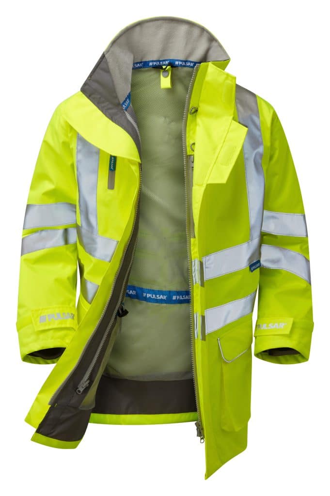Pulsar Hi Vis Unlined Storm Coat (P421)