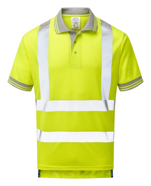 Pulsar Hi Vis Short Sleeved Polo Shirt (P175)