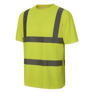 Hi Vis Yellow T-Shirt (Aqua)