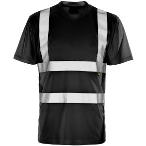 Hi Vis Black Tee Shirt