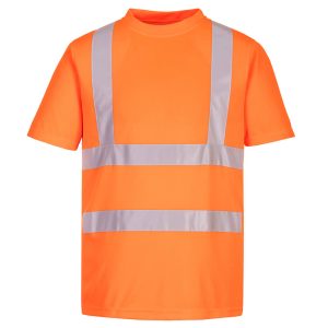 Eco Hi-Vis Short Sleeve Rail Spec T-Shirt - EC12