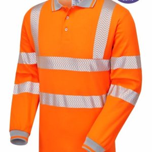 PULSAR LIFE Men's Environmentally Responsible Long Sleeve Polo Shirt (LFE904)