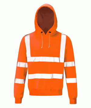 Hi Vis Rail Spec Hoodie (HVHSPR)